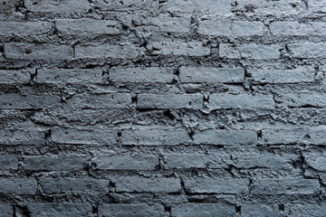 Gray brick wall background