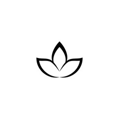 Beauty Vector lotus icon