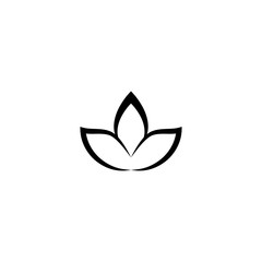 Beauty Vector lotus icon