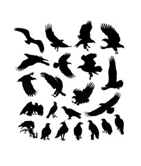 Eagle Silhouette, art vector design