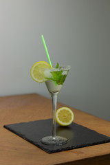 boisson cocktail maison mogito vert citron