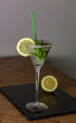 boisson cocktail maison mogito vert citron