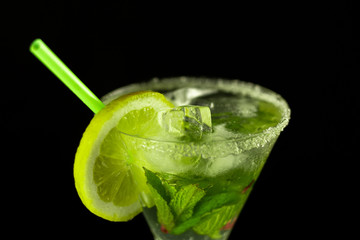 boisson cocktail maison mogito vert citron