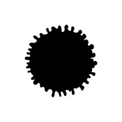 corona black icon covid 19