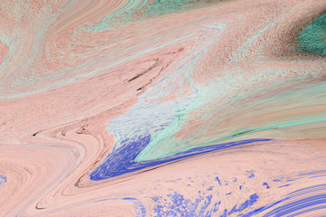 Colorful liquid textured background