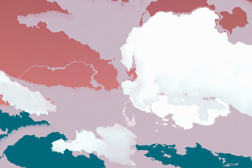 Fototapeta na wymiar Colorful cloudy textured background