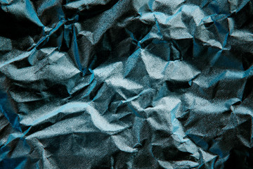 Scrunched up paper background
