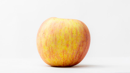 Apple fruit on white background