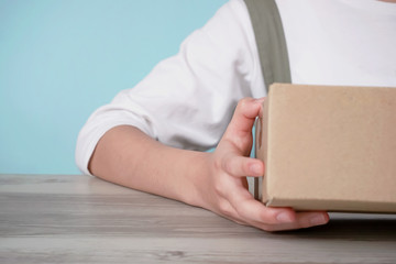 Send cardboard luggage, receive cardboard luggage, store cardboard luggage,...