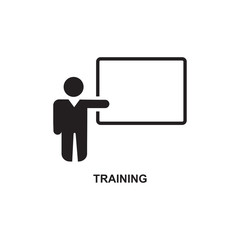 TRAINING ICON , PRESENTATION ICON