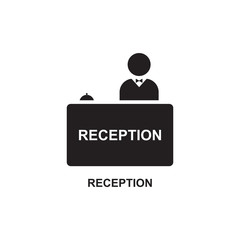 RECEPTION ICON , INFORMATION IVON