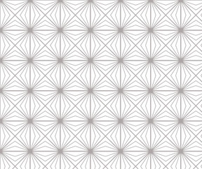Repeating square shape vector pattern , linear vector pattern , repeating petals