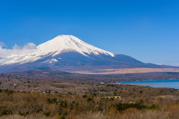富士山と山中湖