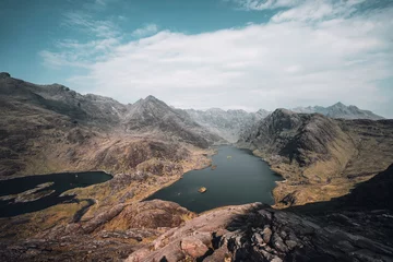 Foto op Plexiglas Wit Schotse natuur en landschap