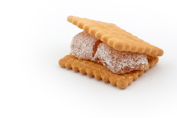 fresh biscuits and Turkish delight