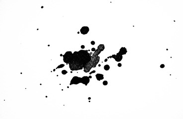 Ink texture - water color and Black ink textures japan