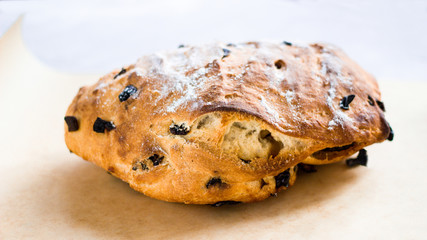 onion bread loaf, in full screen