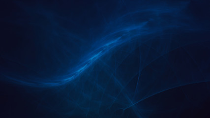 3D rendering abstract fractal light background