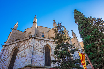 Montblanc village on Tarragona, Catalonia, Spain.