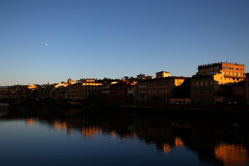 Artistic heritage in the old town of Firenze