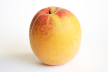 France, Abricot, Fruit d' été sur fond uni