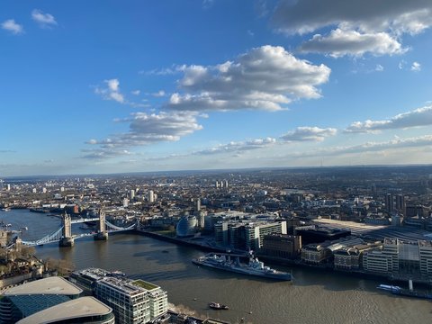panoramic view of london