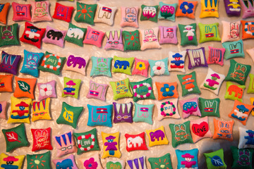 Obraz na płótnie Canvas seamless pattern with colorful gifts