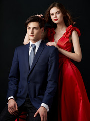 portrait of a young couple