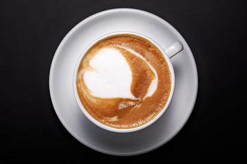 Cup of cappuccino