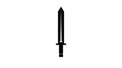 Icon set of ancient swords.