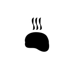 hot steak meat icon