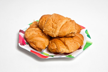 croissant on plate