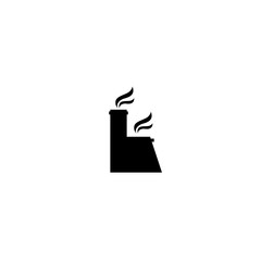 factory icon vector
