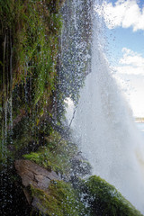 Waterfall in the Canaima Lagoon, Venezuela