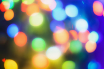 Fototapeta premium Blurred background- bokeh abstract