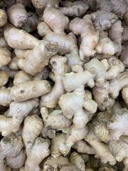 fresh ginger roots