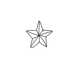 stars icon vector