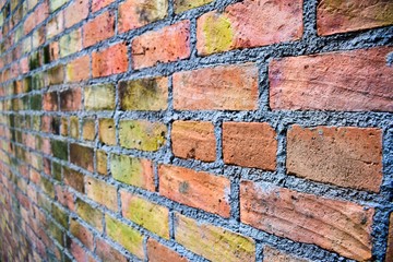 brick wall decoration for background