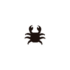 crab icon vector