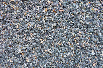 Granite gravel background.