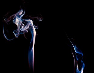 Obraz premium Beauty in smoke