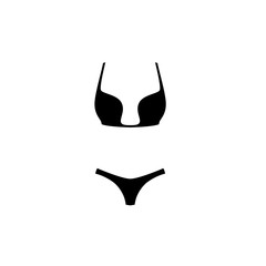 swimsuit icon vector