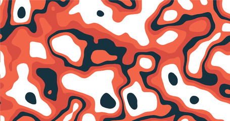 Modern paper art background, Abstract background, Topography landscape background