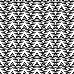 Art Deco Chevron Seamless Pattern Design