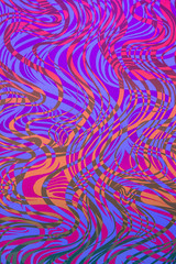 Abstraktes psychedelisches Bild