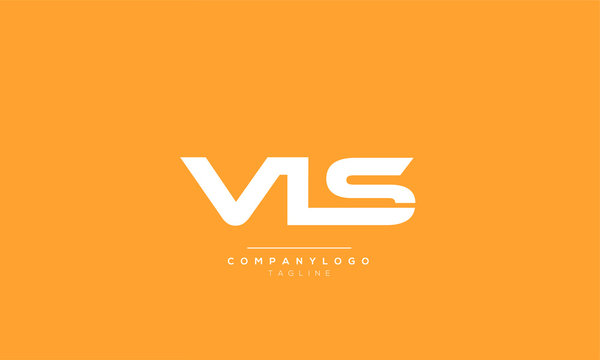 VLS Letter logo alphabet monogram initial based icon design