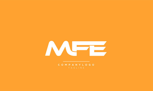 MFB Letter logo alphabet monogram initial based icon design