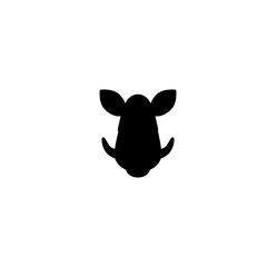 boar icon vector