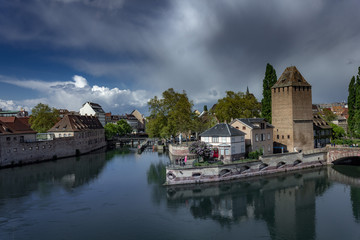 Strasbourg in France in early spring