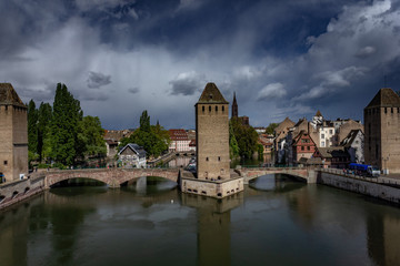 Strasbourg in France in early spring